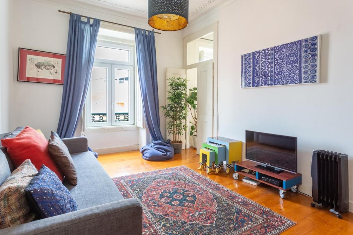 Bright 2 Bedroom Apt 100M From Av. Liberdade Lisboa Exterior foto